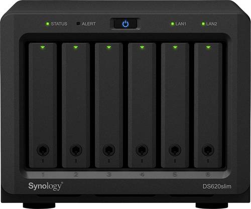 Synology DiskStation DS620slim NAS-Server Gehäuse 6 Bay DS620slim von Synology