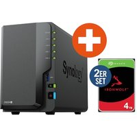 Synology Diskstation DS224+ NAS System 2-Bay inkl. 2x 4 TB Seagate ST4000VN006 Synology Diskstation DS224+ NAS System 2-Bay inkl. 2x 4 TB Seagate ST4000VN006 von Synology