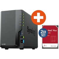 Synology Diskstation DS224+ NAS System 2-Bay inkl. 2x 6 TB WD Red Plus WD60EFPX Synology Diskstation DS224+ NAS System 2-Bay inkl. 2x 6 TB WD Red Plus WD60EFPX von Synology