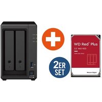 Synology Diskstation DS723+ NAS System 2-Bay inkl. 2x 4TB WD Red Plus WD40EFPX Synology Diskstation DS723+ NAS System 2-Bay inkl. 2x 4TB WD Red Plus WD40EFPX von Synology