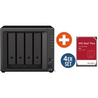 Synology Diskstation DS923+ NAS 4-Bay inkl. 4x WD Red Plus WD80EFPX - 8 TB von Synology