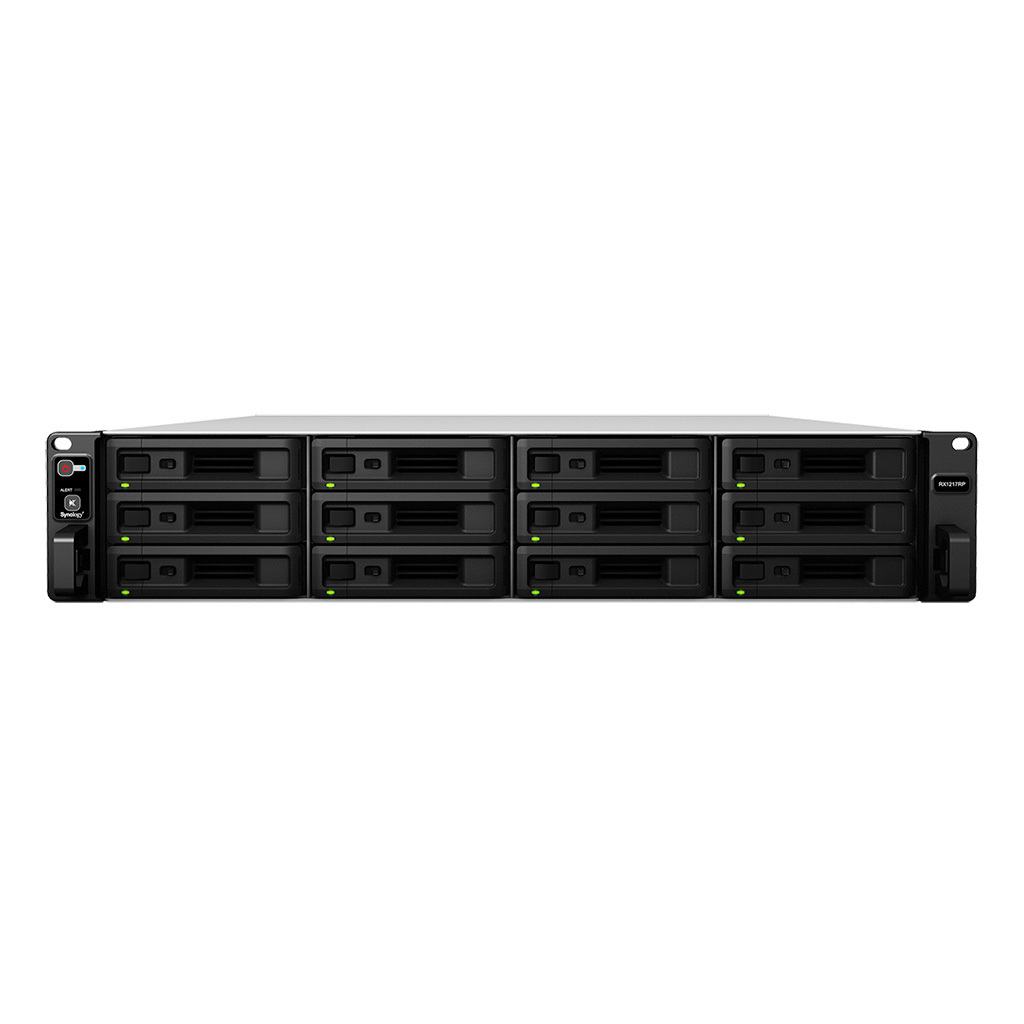 Synology Expansionseinheit RX1217 12-Bay [0/12 3,5"/2,5" SATA HDD/SSD, 1x Infiniband-Port] von Synology