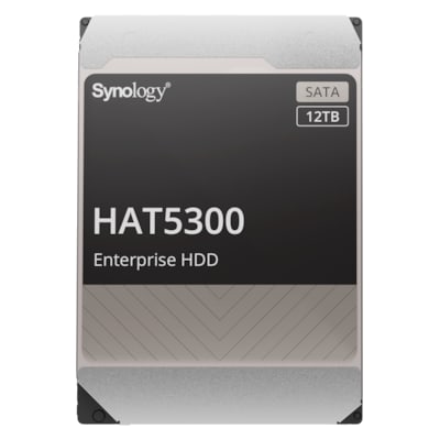 Synology HAT5300-12T - 12 TB 7200 rpm 256 MB 3,5 Zoll SATA 6 Gbit/s Synology HAT5300-12T - 12 TB 7200 rpm 256 MB 3,5 Zoll SATA 6 Gbit/s von Synology