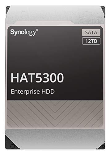 Synology HAT5300-12T Festplatte, 12 TB, 8,9 cm (3,5 Zoll), SATA (SATA/600) von Synology
