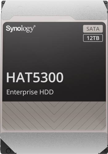 Synology HAT5300 12TB Interne Festplatte 8.9cm (3.5 Zoll) SATA 6 Gb/s HAT5300-12T Bulk von Synology