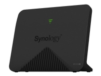 Synology MR2200AC, Wi-Fi 5 (802.11ac), Dual-Band (2,4 GHz/5 GHz), Eingebauter Ethernet-Anschluss, Schwarz, Tabletop-Router von Synology