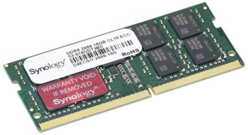 Synology RAM DDR4-2666 ECC SO-DIMM 16GB (D4ECSO-2666-16G) von Synology