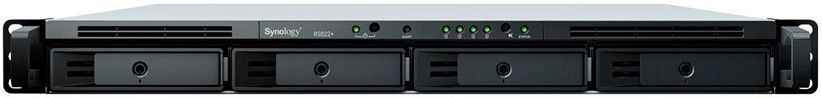 Synology RS822+ NAS-Server (4-Bay NAS-Rackmount) von Synology