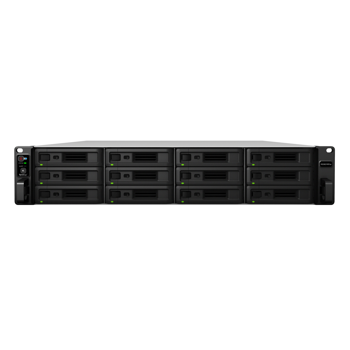 Synology RackStation RS3621RPxs 12-Bay NAS [2,5"/3,5" SATA HDD/SSD, 4x Gigabit LAN, 2x USB 3.0, 2x PCIe-x8, 8GB RAM] von Synology