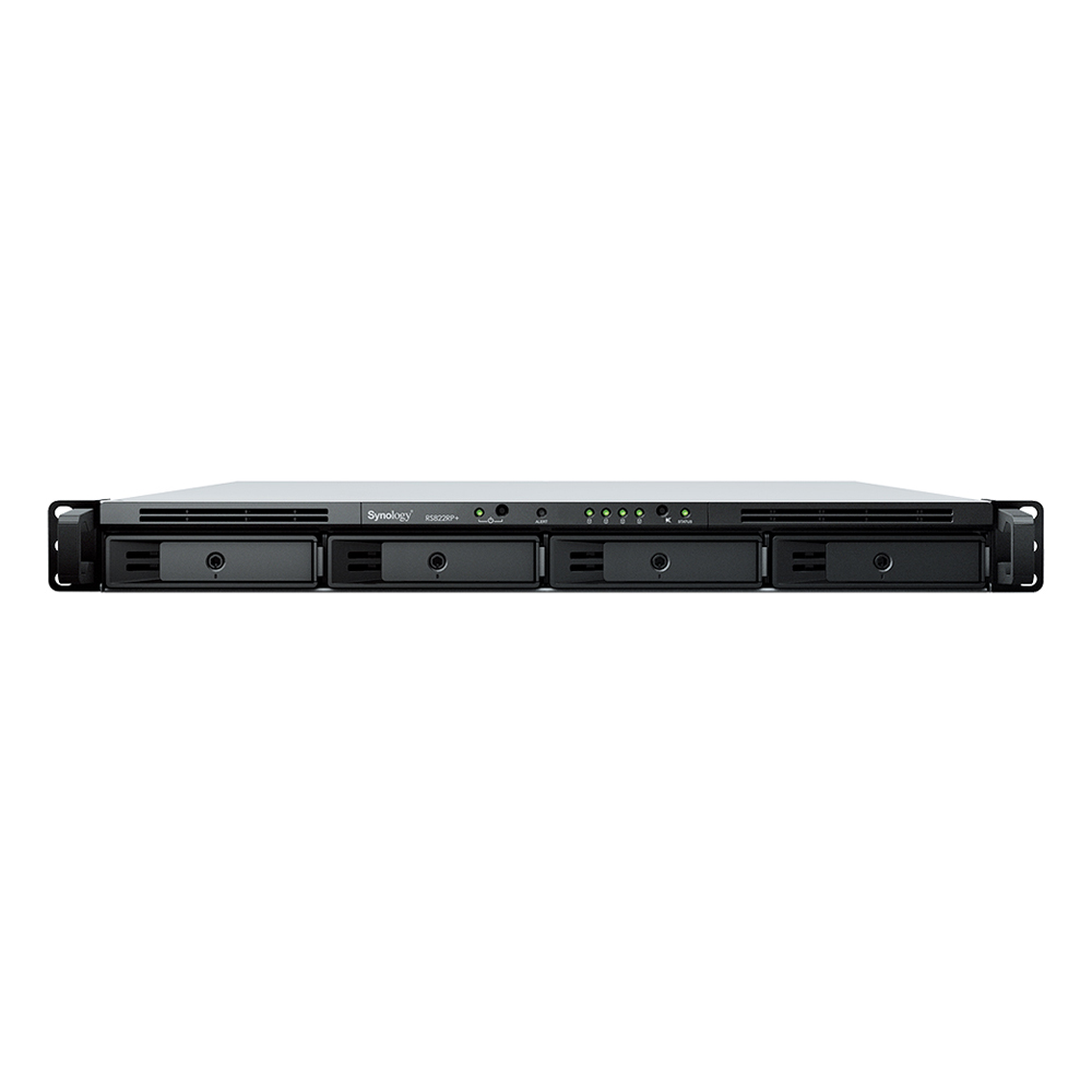 Synology RackStation RS822+ 4-Bay NAS [4x 3,5/2,5" SATA HDD/SSD, 4x Gigabit LAN, 2x USB 3.0] von Synology