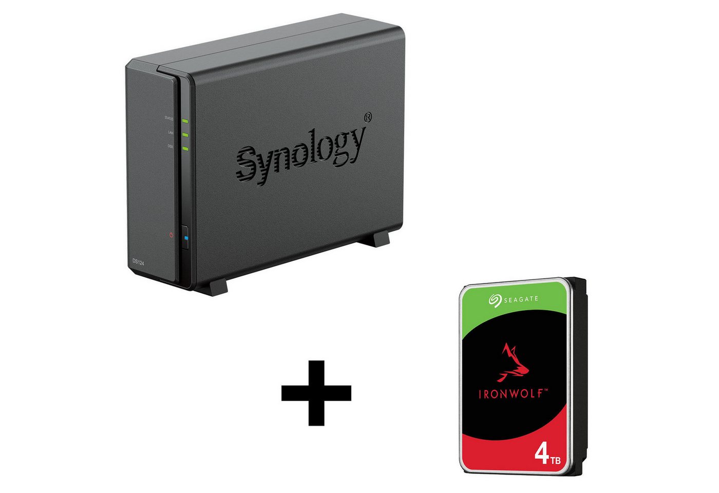 Synology Synology DS124 + Seagate ST4000VN006 PC-Arbeitsspeicher Synology Synology DS124 + Seagate ST4000VN006 PC-Arbeitsspeicher von Synology