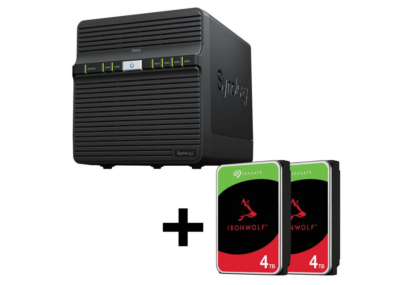 Synology Synology DS423 + Seagate ST4000VN006 PC-Arbeitsspeicher Synology Synology DS423 + Seagate ST4000VN006 PC-Arbeitsspeicher von Synology