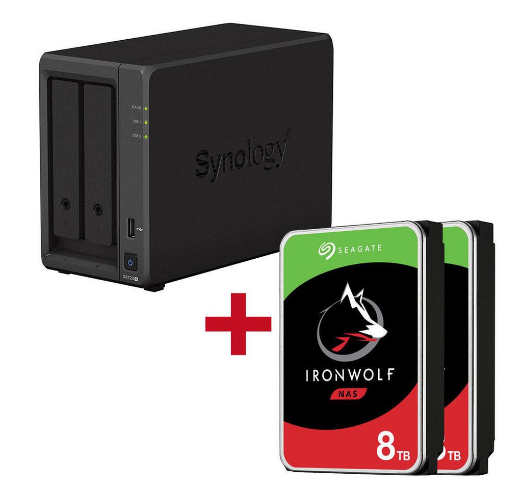 Synology Synology DS723+ + Seagate ST8000VN004 PC-Arbeitsspeicher Synology Synology DS723+ + Seagate ST8000VN004 PC-Arbeitsspeicher von Synology