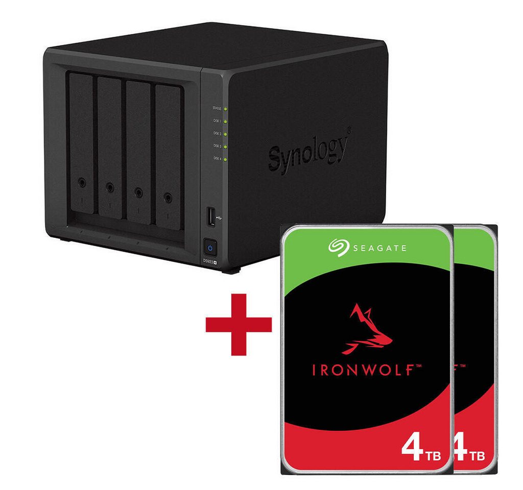 Synology Synology DS923+ + Seagate ST4000VN006 PC-Arbeitsspeicher Synology Synology DS923+ + Seagate ST4000VN006 PC-Arbeitsspeicher von Synology