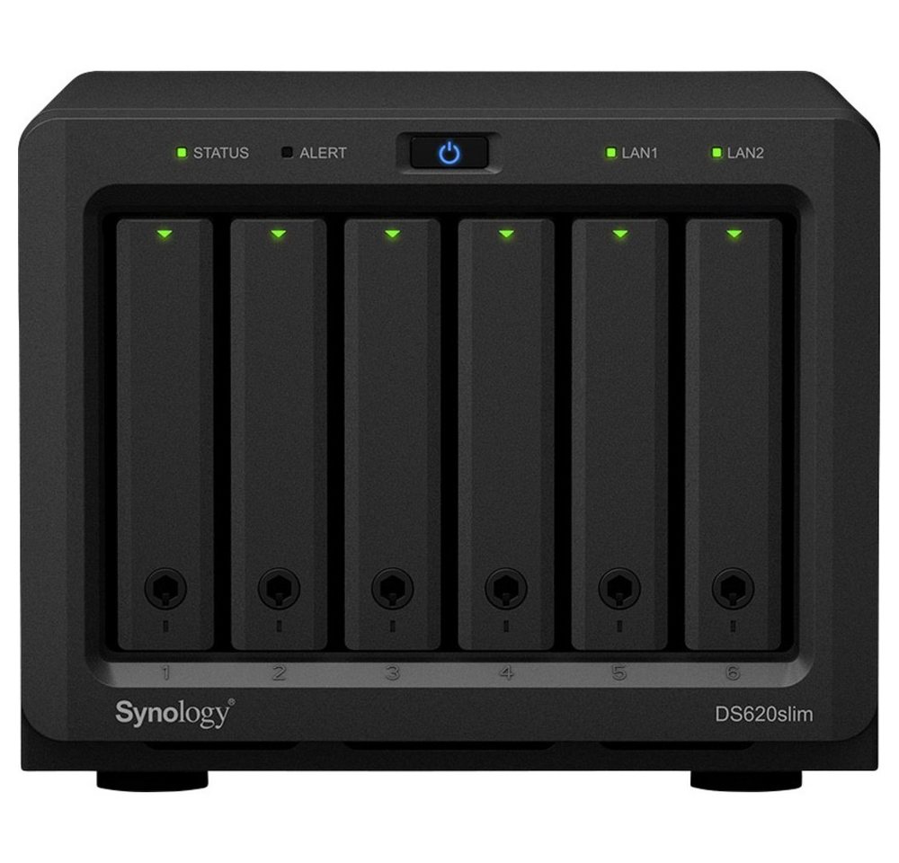 Synology Synology DiskStation DS620slim NAS-Server Gehäuse 6 Bay DS620slim NAS-Server Synology Synology DiskStation DS620slim NAS-Server Gehäuse 6 Bay DS620slim NAS-Server von Synology