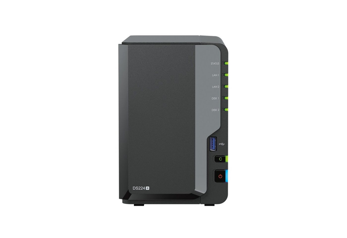 Synology Synology NAS DiskStation DS224+ NAS-Server (Integrierte Datenmanagement-Tools) von Synology