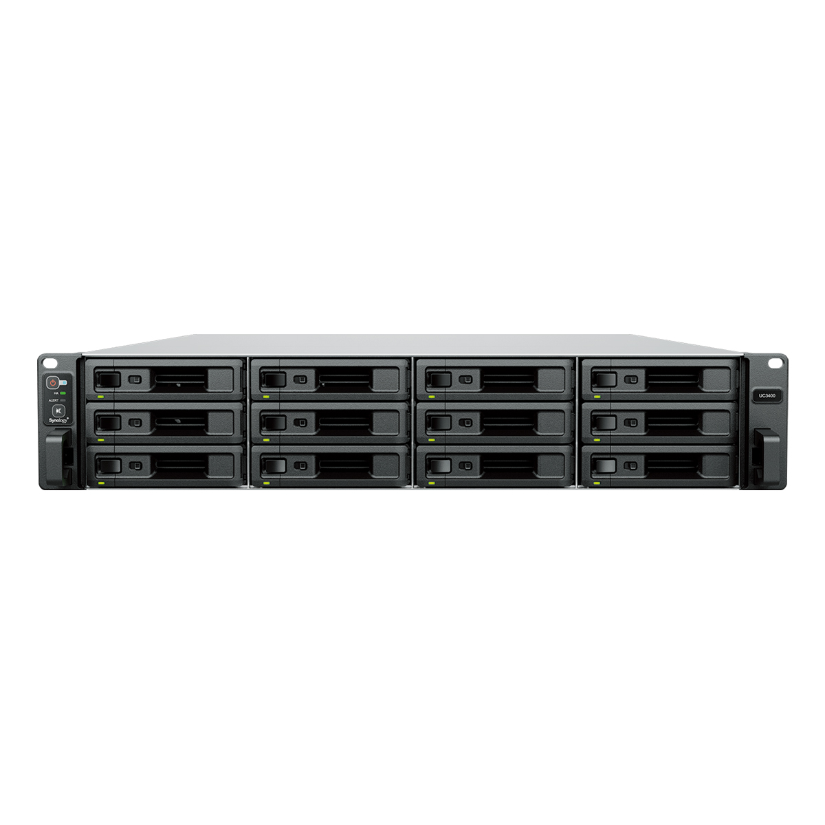 Synology Unified Controller UC3400 NAS 12-Bay 3,5" SAS HDD - 1x 10 GbE, 2x GbE, 1x PCIe-x8, 8GB RAM (pro Controller) von Synology