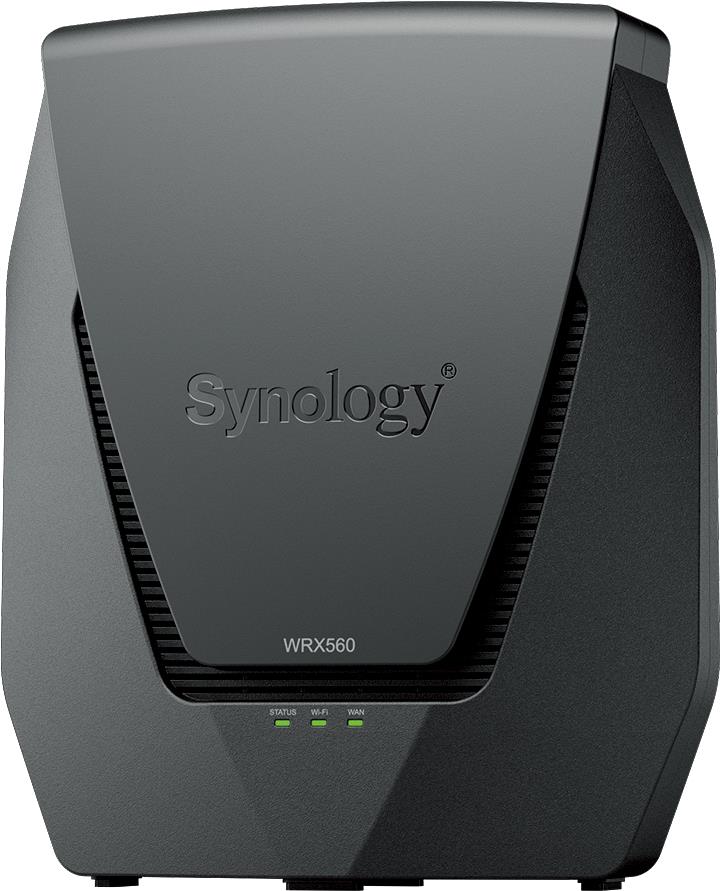 Synology WRX560 - Wireless Router - Netz - 4-Port-Switch - GigE, 2,5 GigE - WAN-Ports: 2 - 802,11a/b/g/n/ac/ax (WRX560) von Synology