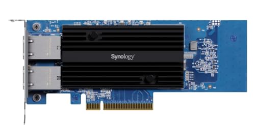 Synology Netzwerkkarte E10G30-T2 10GbE PCIe 3.0 x8 (E10G30-T2) Synology Netzwerkkarte E10G30-T2 10GbE PCIe 3.0 x8 (E10G30-T2) von Synology