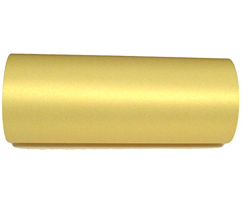 20 Sheets weiches gelb dezent goldschimmerndes A4-Perlglanz-Papier, 120 g/m², doppelseitig, geeignet für Tintenstrahl- und Laserdrucker von Syntego