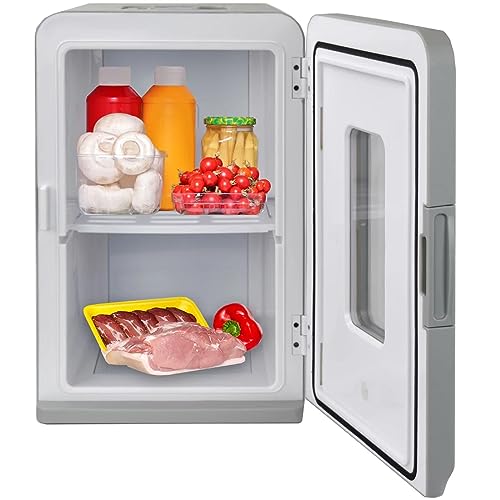 Syntrox Germany Mini Kühlschrank Beemim 15 Liter Warmhaltebox Digital, LCD Display, 15 Liter Fassungsvermögen, Kompakte Größe, Standfüße, Leicht zu reinigen, Niedriges Betriebsgeräusch von Syntrox Germany