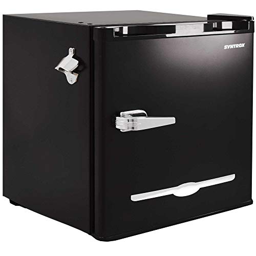 Syntrox Germany geräuscharmer 46 db Getränkekühlschrank Retro Kühlschrank mit 46 Litern Volumen, Eisfach, Flaschenöffner Syntrox Germany geräuscharmer 46 db Getränkekühlschrank Retro Kühlschrank mit 46 Litern Volumen, Eisfach, Flaschenöffner von Syntrox Germany