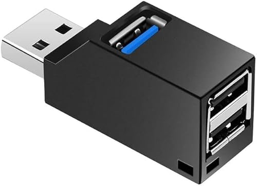 Syrako USB-Hubs von USB3.0-Splitter USB-Doppelstecker Mini-USB-Hub - ideal für Auto und Laptop-USB2.0-Erweiterung Syrako USB-Hubs von USB3.0-Splitter USB-Doppelstecker Mini-USB-Hub - ideal für Auto und Laptop-USB2.0-Erweiterung von syrako