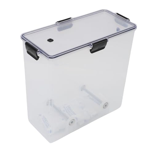 3D -Druckfilament -Trocknerbox, Multifunktionales Rollspulenhalter -Design, Filament -Dehydrator -Lagerbox mit Dichtbeutel und Thermohygrometer, für überlegene Druckqualität von Syrisora
