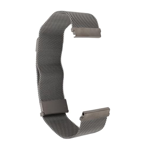 Edelstahl Magnetisches Drahtgeflecht, Edelstahl Uhr Mesh Band für GT4 Quick Release Wasserdicht Atmungsaktiv Mesh Doppel Magnetische Schließung Schleife von Syrisora