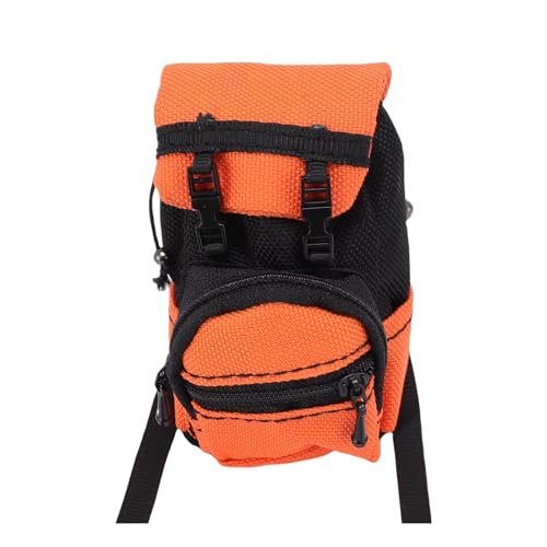 RC-Auto-Gepäcktasche 1/8 1/10 Polyester, Einfach zu Verwendende Miniatur-Dekorationswaage, Sport-Reisetasche, RC-Auto, Hochsimulierte Gepäcktaschen, Sport-Reisetasche (Orange) von Syrisora