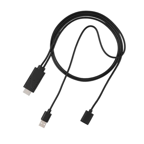 Syrisora 2 in 1 1080p USB Weiblich an HDMI Männliche HDTV -Adapterkabelkabel für Android Female Schnittstellenadapterkabelkabel Syrisora 2 in 1 1080p USB Weiblich an HDMI Männliche HDTV -Adapterkabelkabel für Android Female Schnittstellenadapterkabelkabel von Syrisora