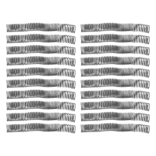 Syrisora ​​20 Stück Kunststoff-Spiralbindespulen, 32 Mm Durchmesser, 48 Zähne, Teilung 4:1, 280 Blatt Kapazität, Bindespiralen für Dokumente von Syrisora