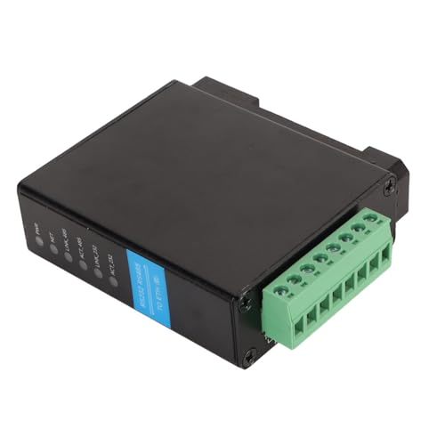Syrisora RS485 auf RJ45 Serieller Ethernet-Server Dual-Channel-Schienenmontage 1200 bis 115200 bps RS232 auf RJ45 Ethernet-Modul Syrisora RS485 auf RJ45 Serieller Ethernet-Server Dual-Channel-Schienenmontage 1200 bis 115200 bps RS232 auf RJ45 Ethernet-Modul von Syrisora