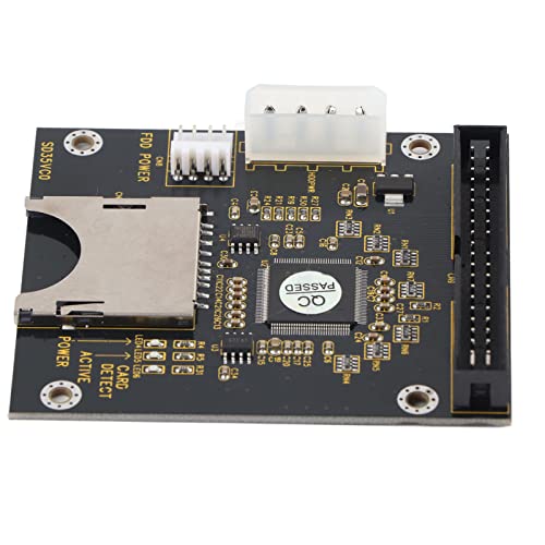 Syrisora ​​SD-auf-3,5-Zoll-IDE-SD-/SDHC-/SDXC-/MMC-Speicherkarte auf IDE-40-Pin-Stecker-Adapter von Syrisora