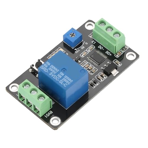 Timer Relay Time Relay Delay Delay Timer, Verzögerungs -Timer -Relais -Versperrung Verzögerung für den Zeitschalter Super 555 Timer DC 5V/12V/24V (DC5V) von Syrisora