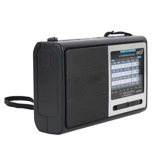 Tragbares AM FM SW Radio, Leichter Plattenspieler Compact Travel Radio mit überlegenem Empfang, Easy Tuning Knob, Musikplayer für Senioren Tragbares AM FM SW Radio, Leichter Plattenspieler Compact Travel Radio mit überlegenem Empfang, Easy Tuning Knob, Musikplayer für Senioren von Syrisora
