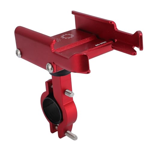 Zyklus-Telefonhalter Anti-Vibration Aluminiumlegierungszyklus-Telefonhalter, 360 °-Rotation, Stabil und Vielseitig für Elektroroller, Rot Zyklus-Telefonhalter Anti-Vibration Aluminiumlegierungszyklus-Telefonhalter, 360 °-Rotation, Stabil und Vielseitig für Elektroroller, Rot von Syrisora