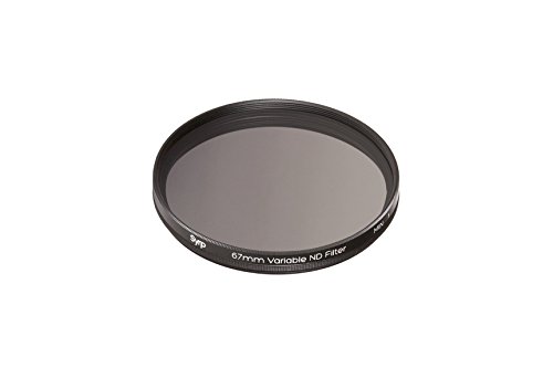 Syrp Small Variable ND Filter - 67 mm - Neutraldichte - Reduziert den Lichteinfall um 1-8, 5 Blendenstufen (ND2-ND400) - 52 mm und 58 mm Adapter und Etui inklusive - Hochwertiges Japanisches Glas von Syrp