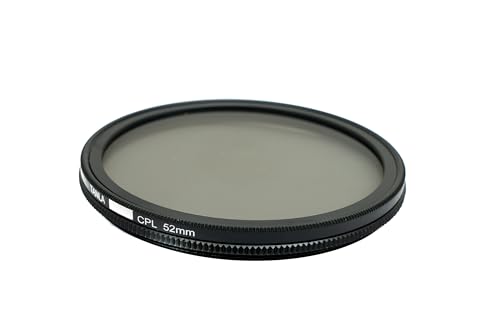 SYSTEM-S CPL 52 mm Filter Circular Polarizer Linse für Smartphone Fotografie in Schwarz von System-S