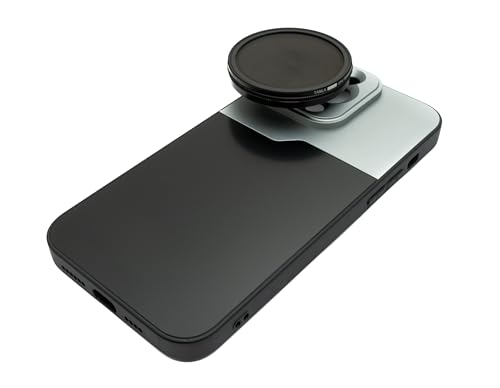 SYSTEM-S CPL Filter 52 mm Circular Polarizer Linse mit Gewinde Hülle für iPhone 14 Pro Max von System-S