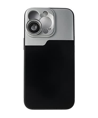 SYSTEM-S Makro Linse 2.8X HD Filter mit Hülle in Schwarz für iPhone 13 Pro von System-S