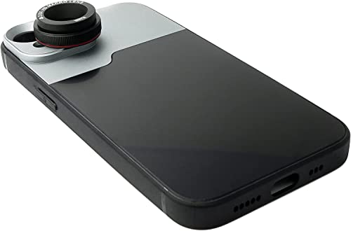 SYSTEM-S Makro Linse 2.8X HD Filter mit Hülle in Schwarz für iPhone 14 Plus von System-S