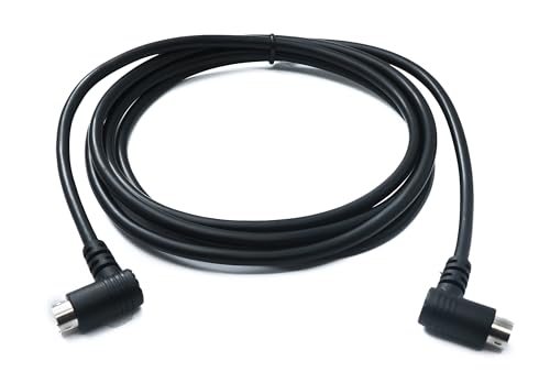 SYSTEM-S S-Video Kabel 180 cm Din 5 Pin Stecker zu Stecker Dual Winkel SYSTEM-S S-Video Kabel 180 cm Din 5 Pin Stecker zu Stecker Dual Winkel von System-S