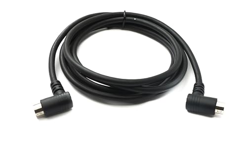 SYSTEM-S S-Video Kabel 180 cm Din 7 Pin Stecker zu Stecker Dual Winkel SYSTEM-S S-Video Kabel 180 cm Din 7 Pin Stecker zu Stecker Dual Winkel von System-S