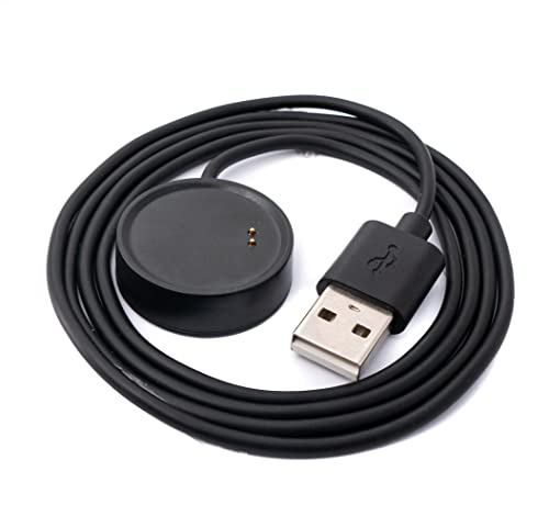 SYSTEM-S USB 2.0 Kabel 100 cm Ladekabel für RealMe Watch RMA 161 Smartwatch in Schwarz von System-S