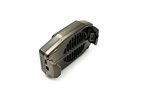 SYSTEM-S USB Kühlung Ventilator für 4,0" bis 6,7" Smartphone Tablet in Schwarz von System-S
