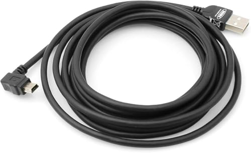 System-S 2m meter Mini USB Kabel 90 grad gewinkelt Winkelstecker von System-S