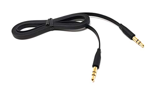 System-S 3-poliges 2X 3.5 mm Klinke auf Klinke TRRS Audio Stereo AUX Headset Kabel 100 cm von System-S