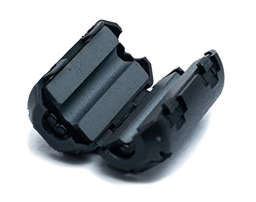 System-S 5X Ferritkern geteilt Klappferrit Ringkern Mantelwellenfilter für Kabel System-S 5X Ferritkern geteilt Klappferrit Ringkern Mantelwellenfilter für Kabel von System-S