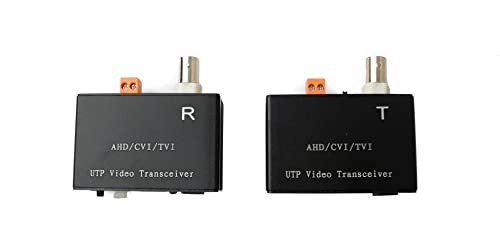 System-S 75 Ohm Transceiver Set BNC zu Cat5E Cat6 Video für AHD TVI CVI/PAL NTSC System-S 75 Ohm Transceiver Set BNC zu Cat5E Cat6 Video für AHD TVI CVI/PAL NTSC von System-S